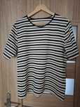 Bluzka w paski na krótki rękaw T - Shirt XL / XXL