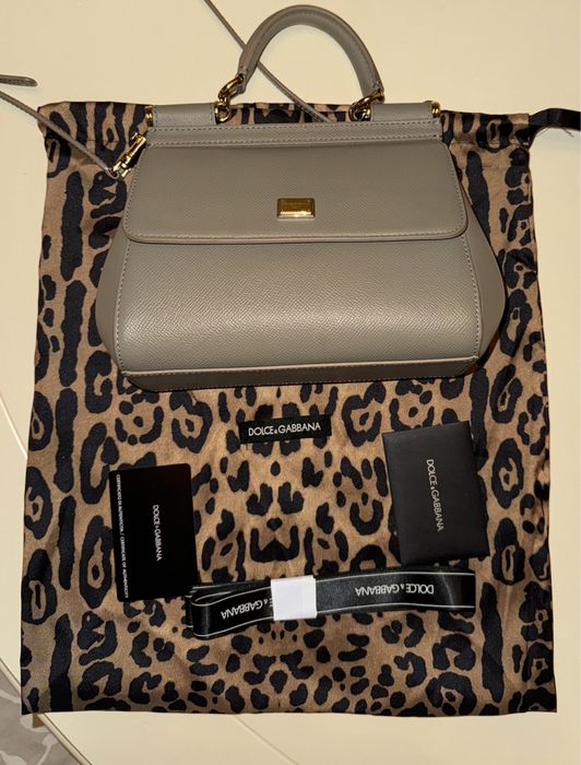 Кожаная сумка Sicily medium Dolce&Gabbana