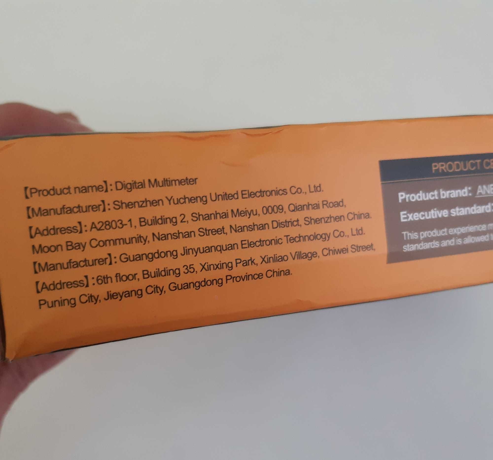 Multímetro Digital NCV Automático Tensão AC DC Ohm Novo