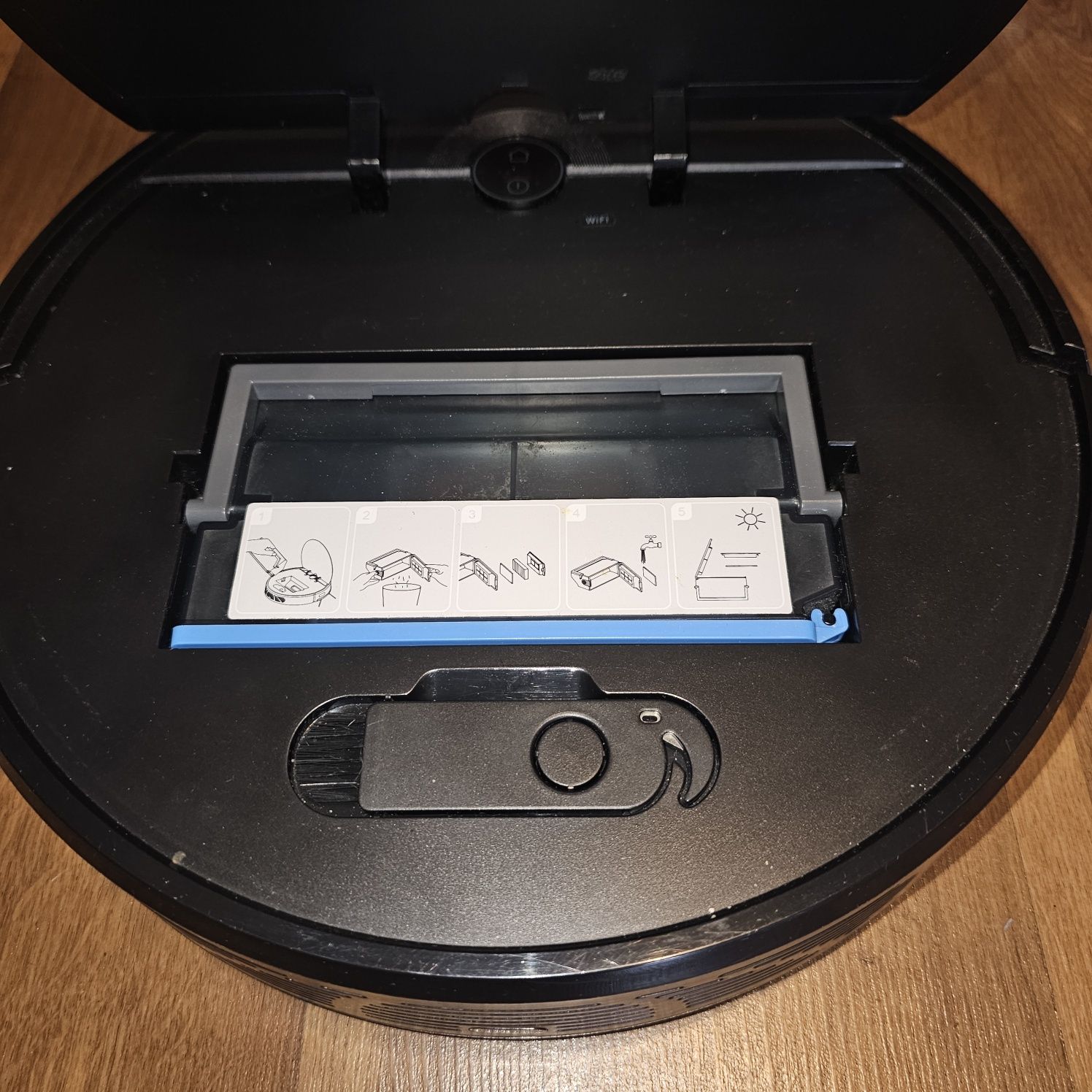 Робот-пилосос Lenovo Robot Vacuum Cleaner E2 Black Approved