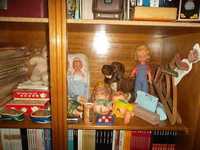 Lote de brinquedos, bonecas, jogos clássicos anos 50/60 VINTAGE