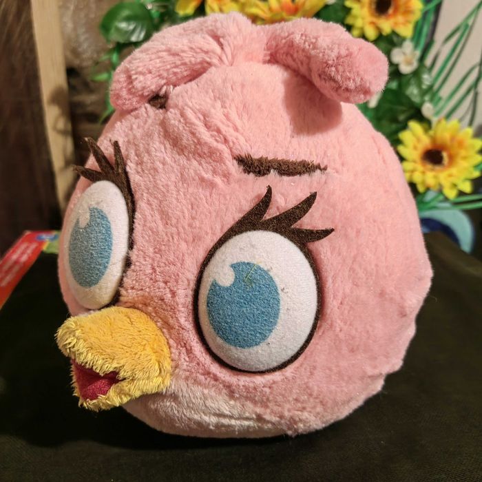 Peluche rosa, Stella, Angry Birds, Rovio