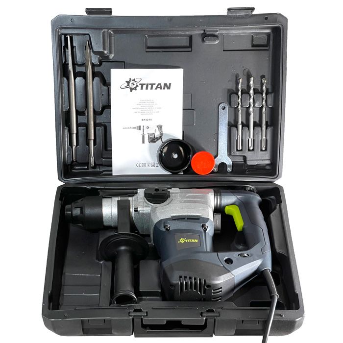 Перфоратор бочковой TITAN BP3215 | 5.5 Дж | Гарантия 1 год!!!