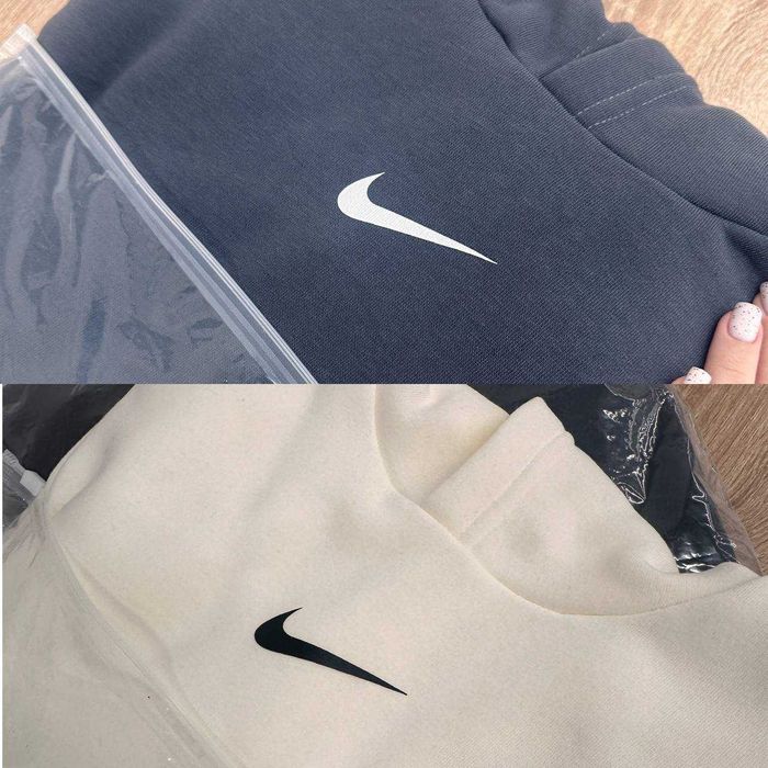 Чоловіче худі на флісі з принтом NIKE Чоловіча кофта Спортивний костюм
