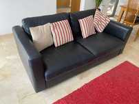 VIMLE Sofá-cama IKEA, Grann/Bomstad preto