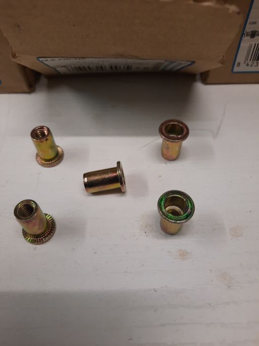 Porcas de rebitar bralo 90x145 M6