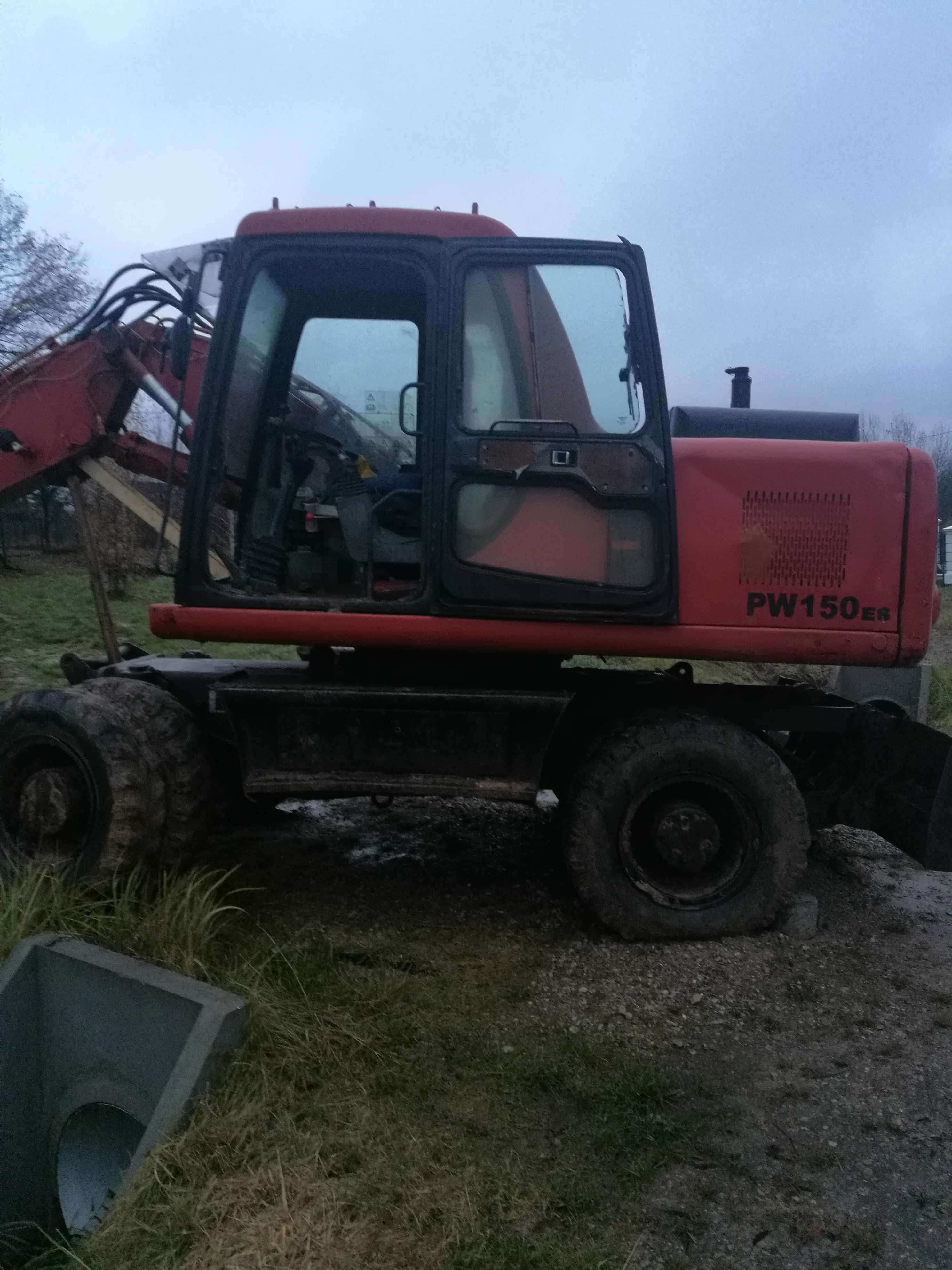 Komatsu PW150ES-6K koparka kołowa pompa hydrauliczna części