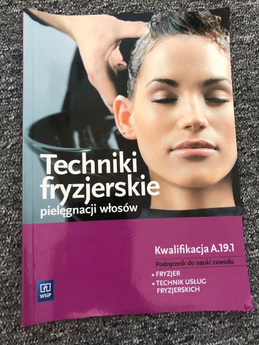 3 podręczniki do fryzjerstwa