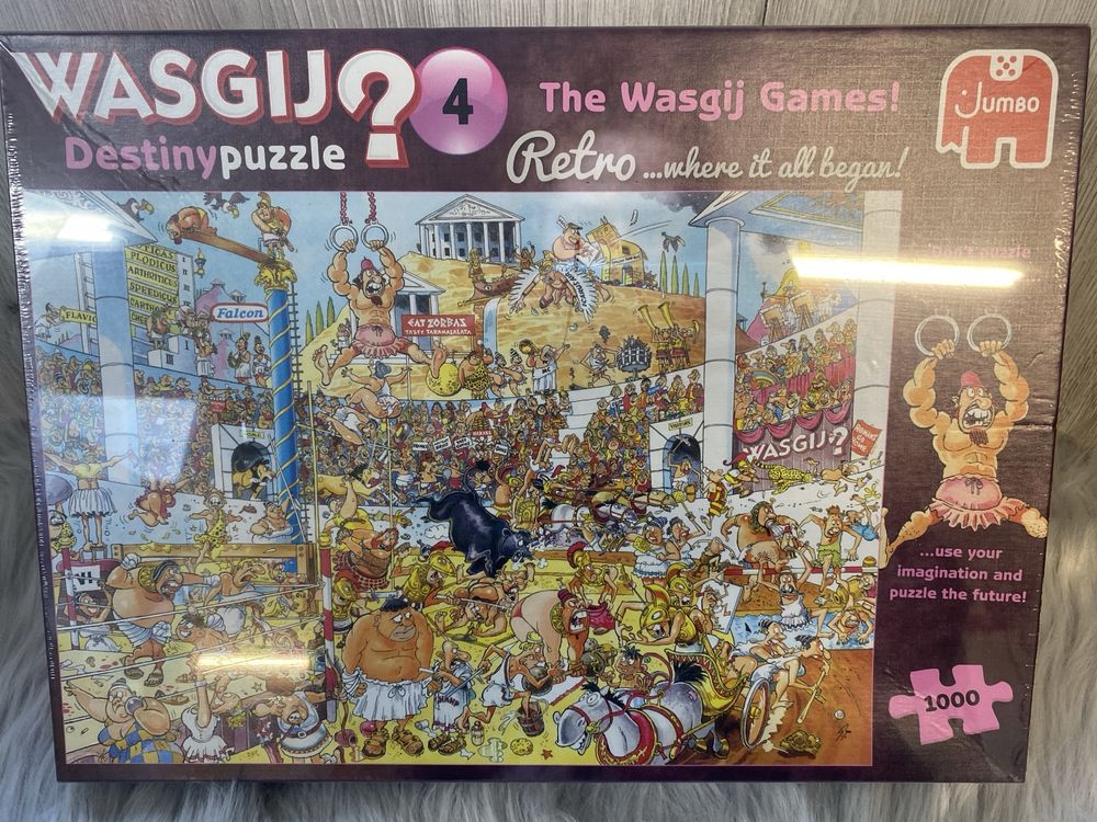 Puzzle Wasgij 4 Retro Jumbo NOWE