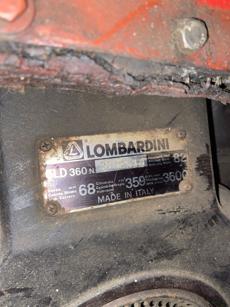 Motocultivador Lombardini c/reboque
