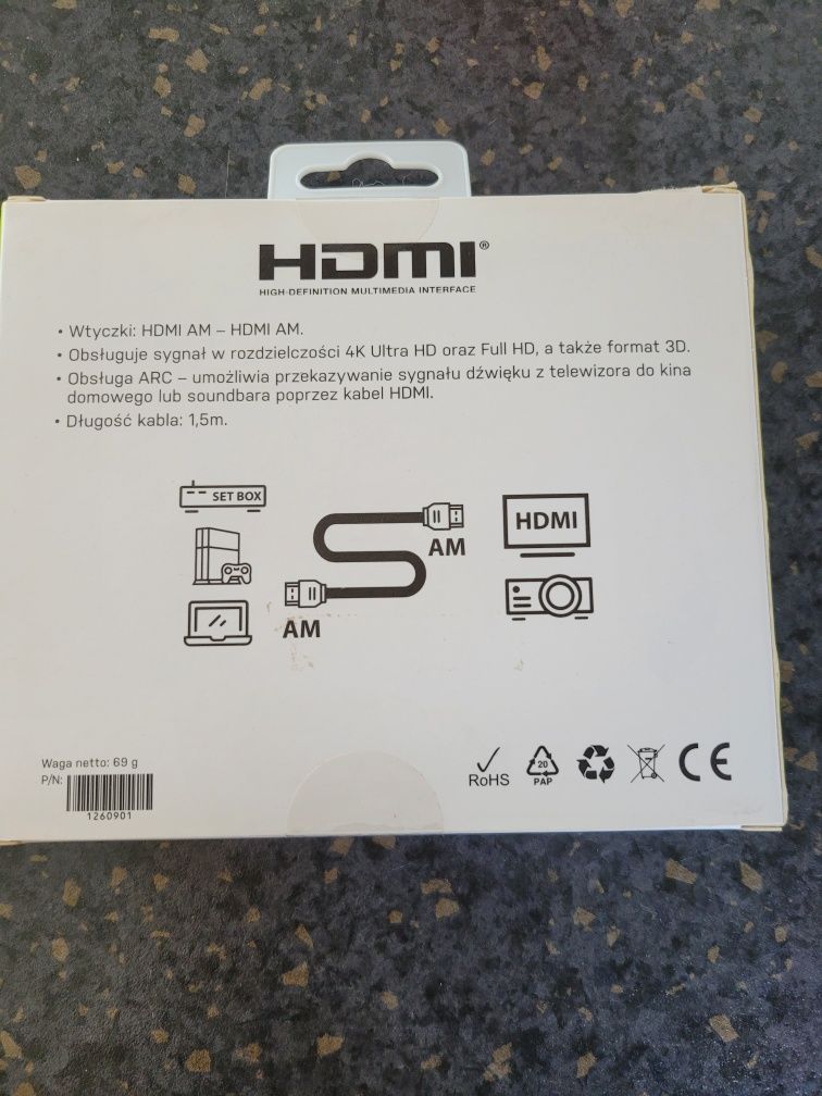 Kabel hdmi xline 1,5m