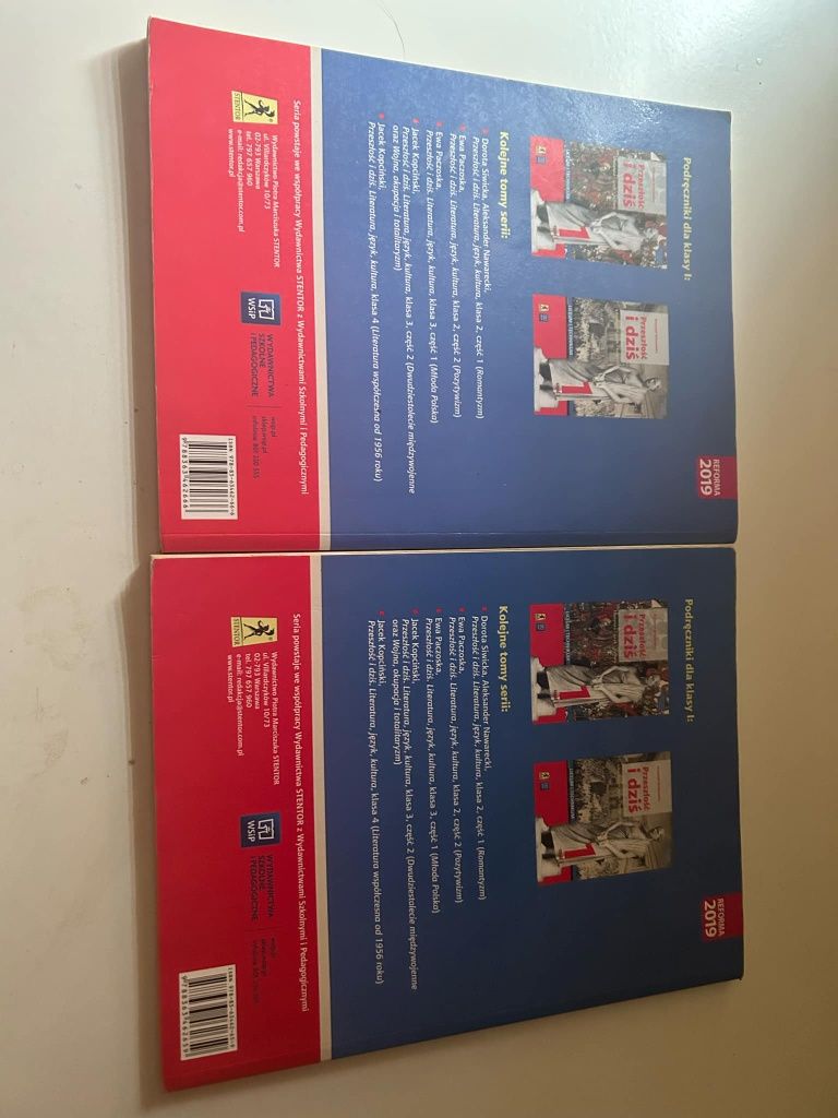Podręcznik do języka polskiego przeszłość i dziś klasa 1 część 1 i 2