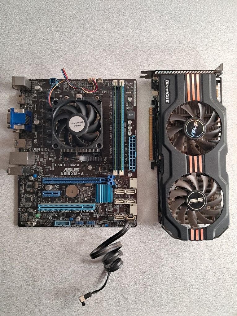 Материнская плата ,и видеокарта Asus