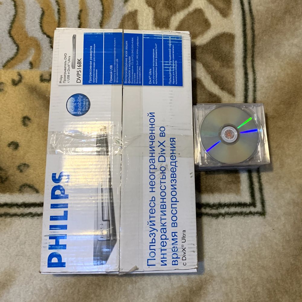 DVD плеєр Philips DVP5188K