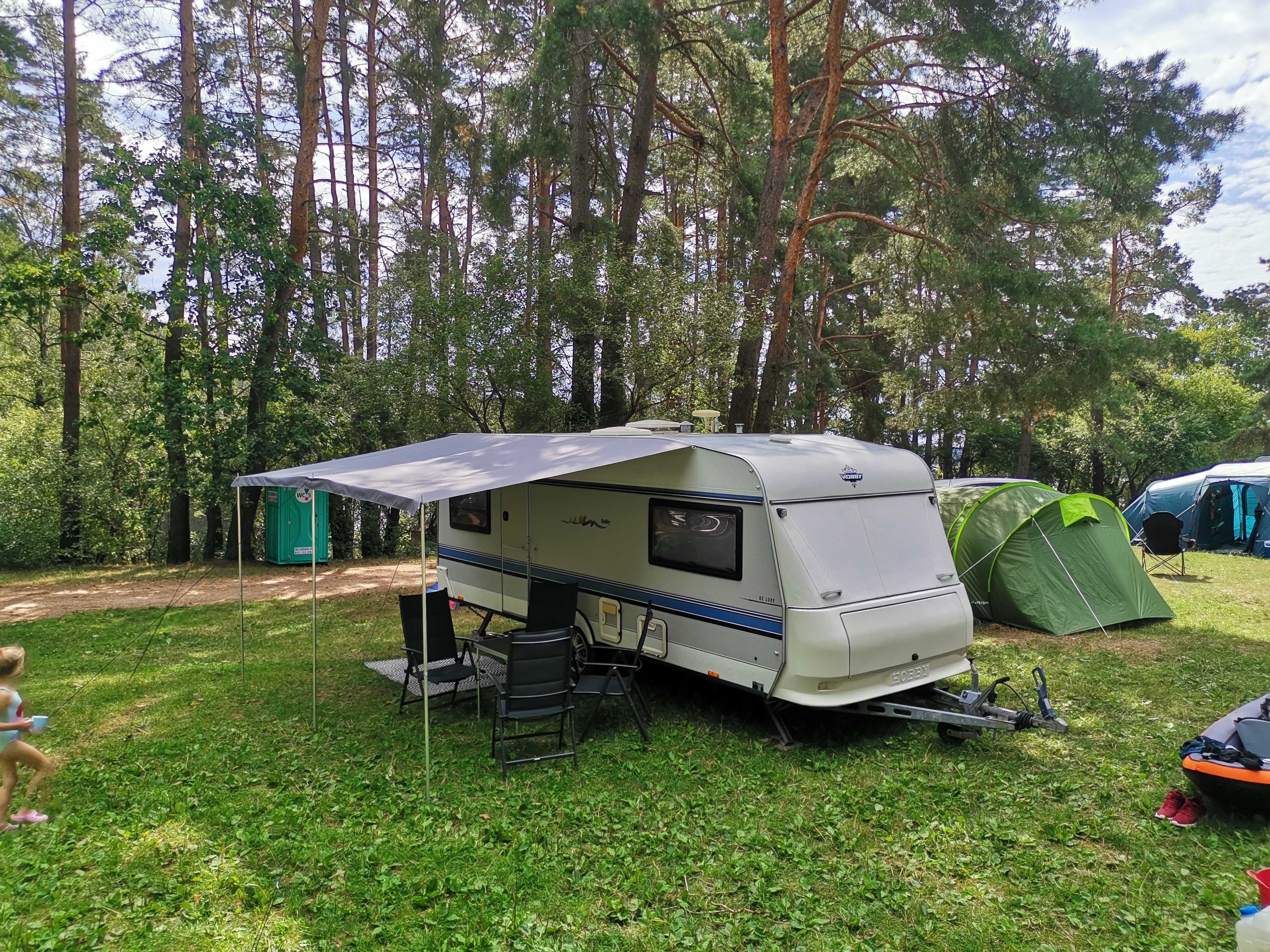 Markiza, daszek do przyczepy kempingowej, daszek kempingowy 4 m