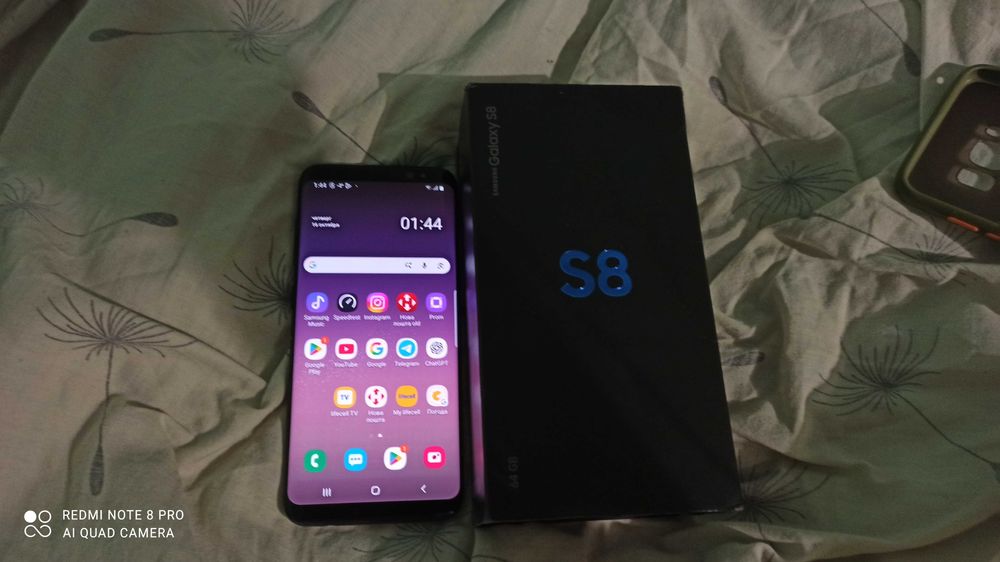 Ідеал+Коробка чехли Samsung galaxy S8 4/64