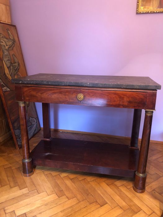 Biuro -konsola epoka Empire pocz XIXw.