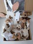 Zestaw prezentowy dla niemowlaka prezent babyshower narodziny chrzest