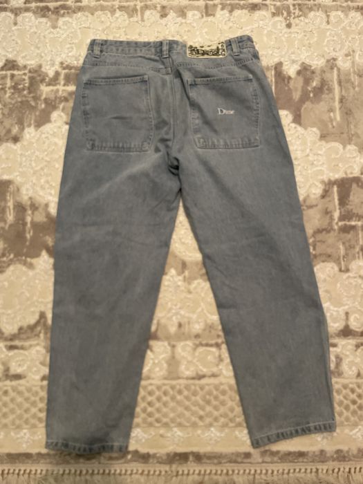 Джинси дайм:чорні,світлі(розмір м)