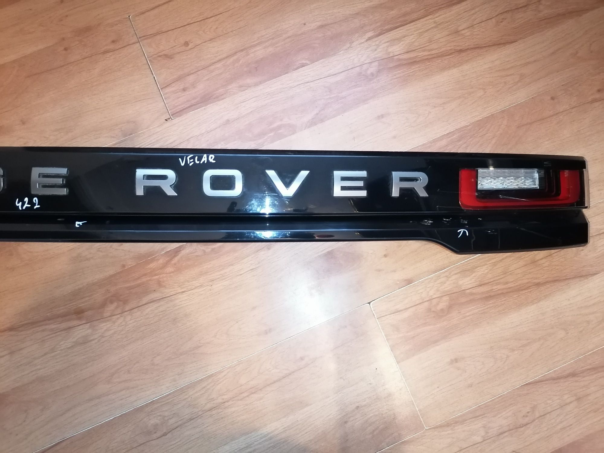 Range Rover Velar Lampa led tył blenda klapy