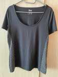 Treningowy t-shirt czarny