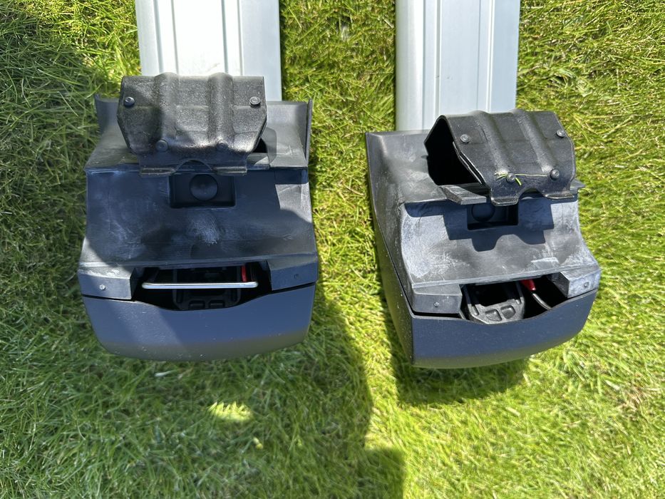 VW Oryginalne belki dachowe do Caddy V  - 2 sztuki - KOMPLET + kluczyk