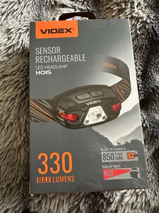 Налобний фонарик