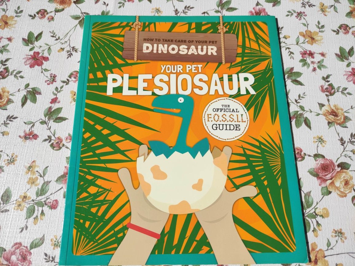 Książka dla dzieci Your Pet Plesiosaur po angielsku