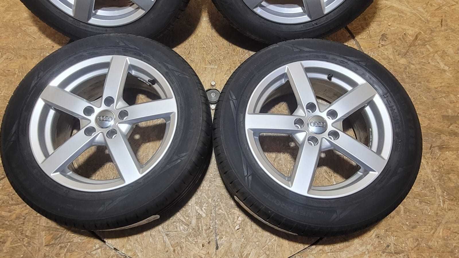 Koła letnie 5x112 16" 7j et 35 Nokian 215/55/16 AUDI A4 B8 B9