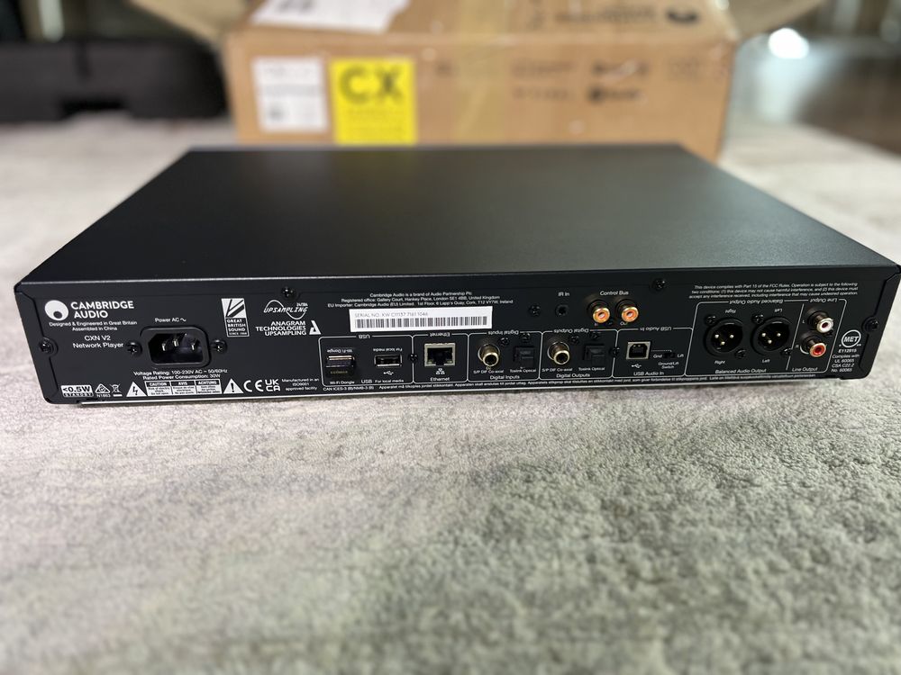 Сетевой плеер стример Cambridge Audio CXN v2 Network Lunar GreY