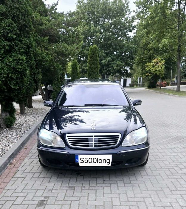 Mercedes S 500 long Full Opcja mały przebieg, lodówka itp,2 wlasciciel