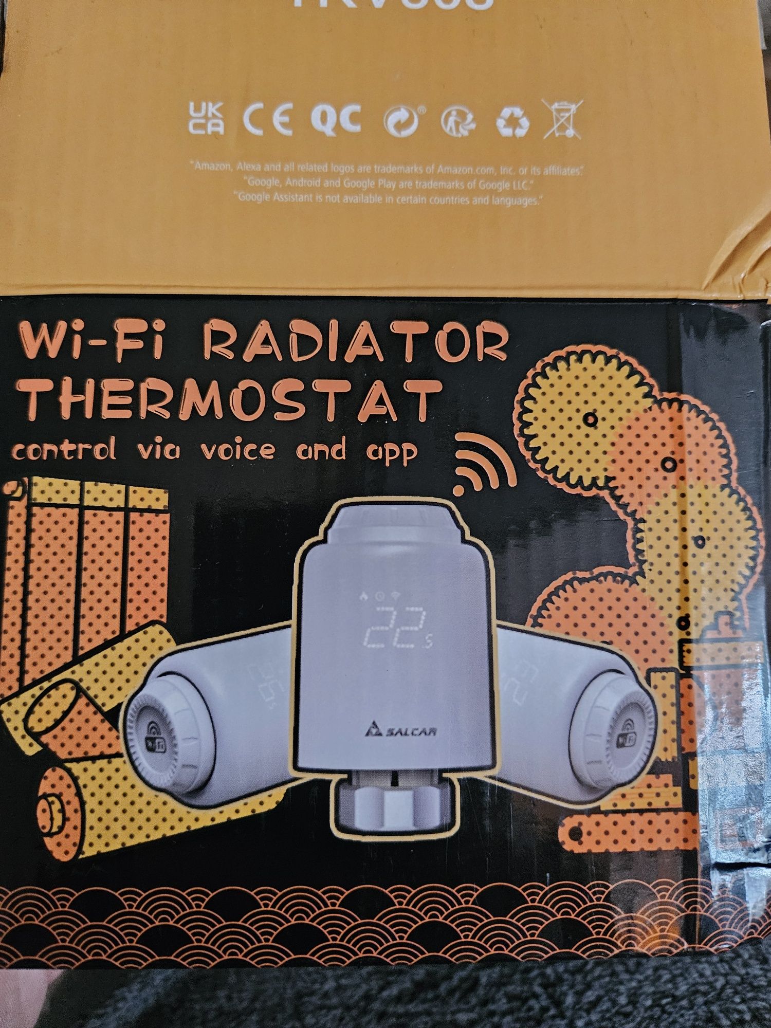 Termostat SALCAR trv603 wifi