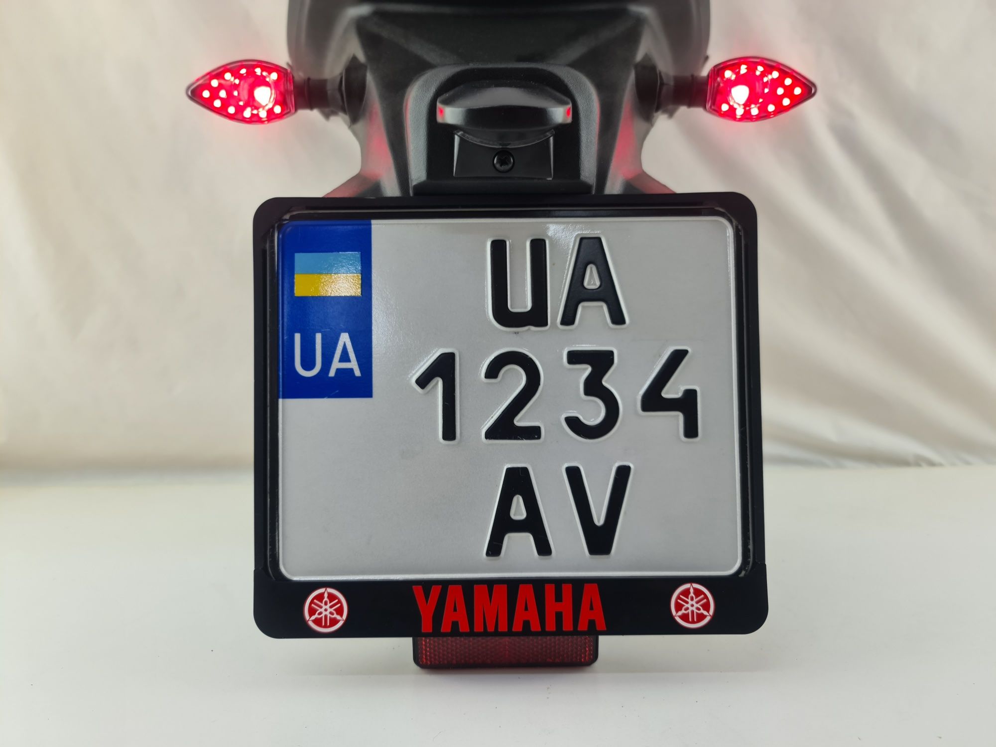 Рамка для мото номера с надписью Honda YAMAHA Suzuki Kawasaki и другие