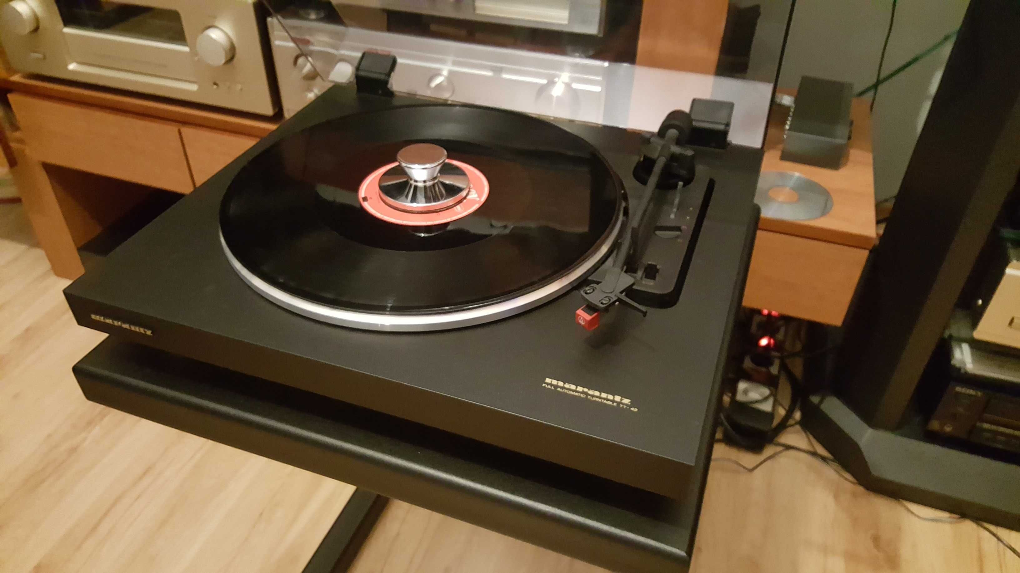 Części do gramofonu Marantz TT42 pokrywa podstawa ramię talerz okazja