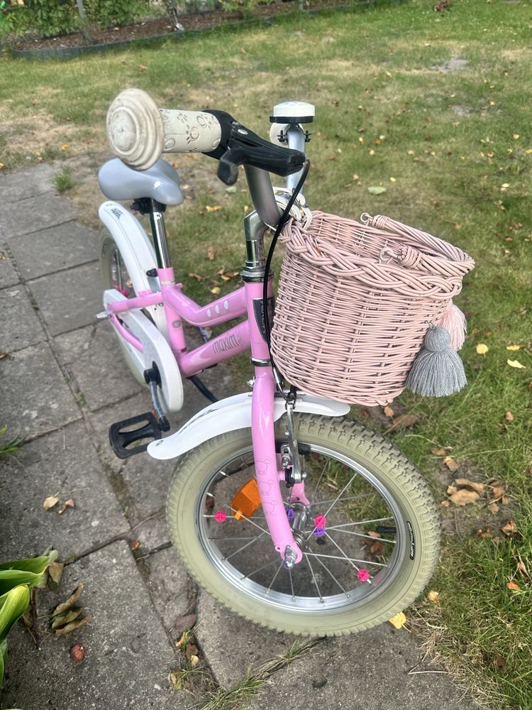 Koszyczek na rower dla dziewczynki