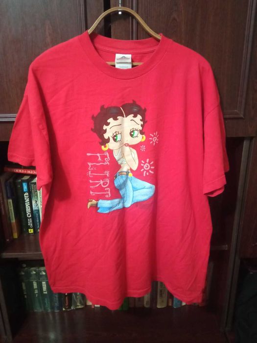 Вінтажна футболка з принтом Betty Boop