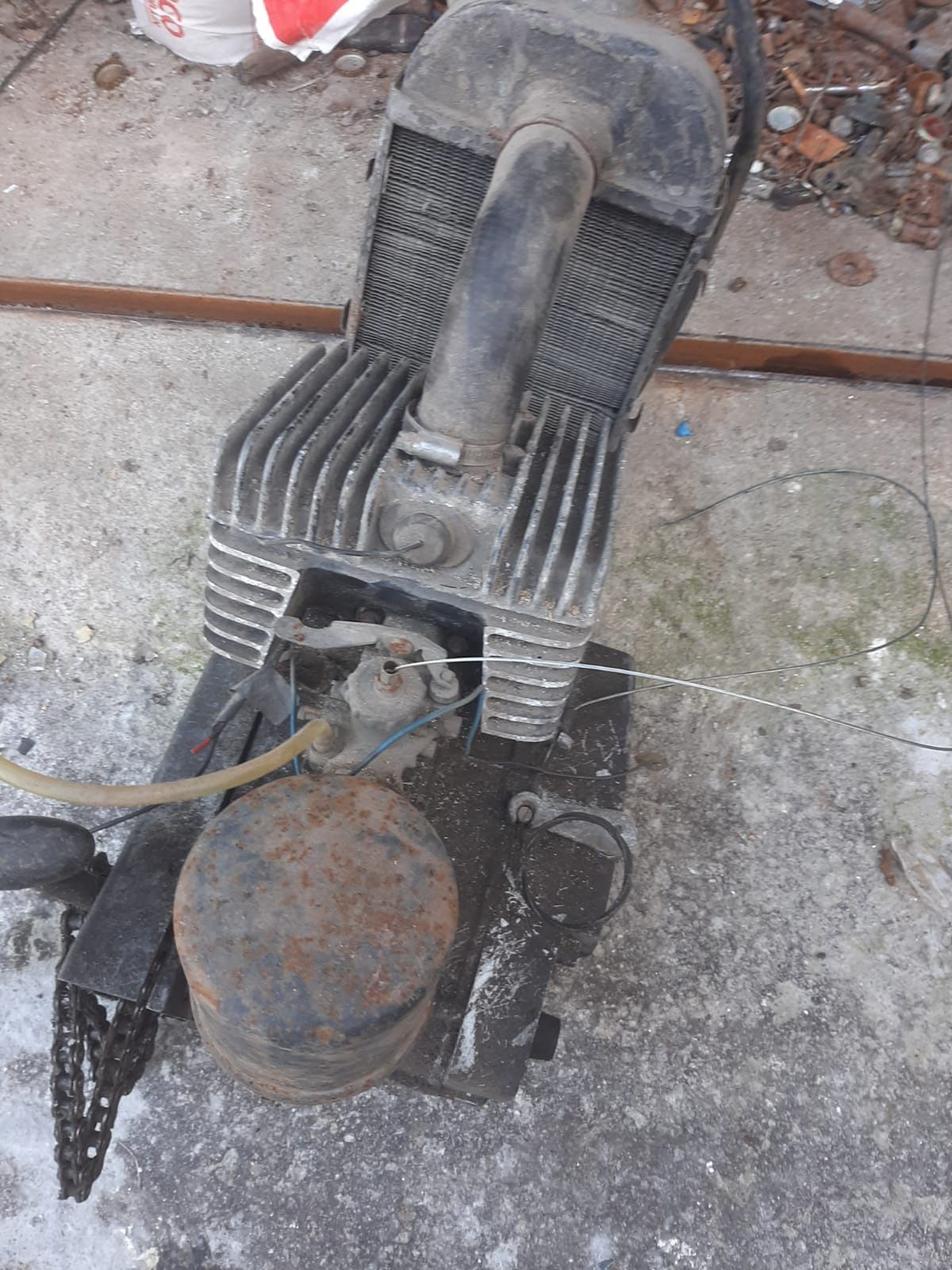 Motor zundap XF 17 com livrete