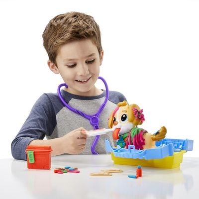 Play-Doh Care'n Carry Vet Hasbro Пластилін Плей-До Прийом у ветеринара