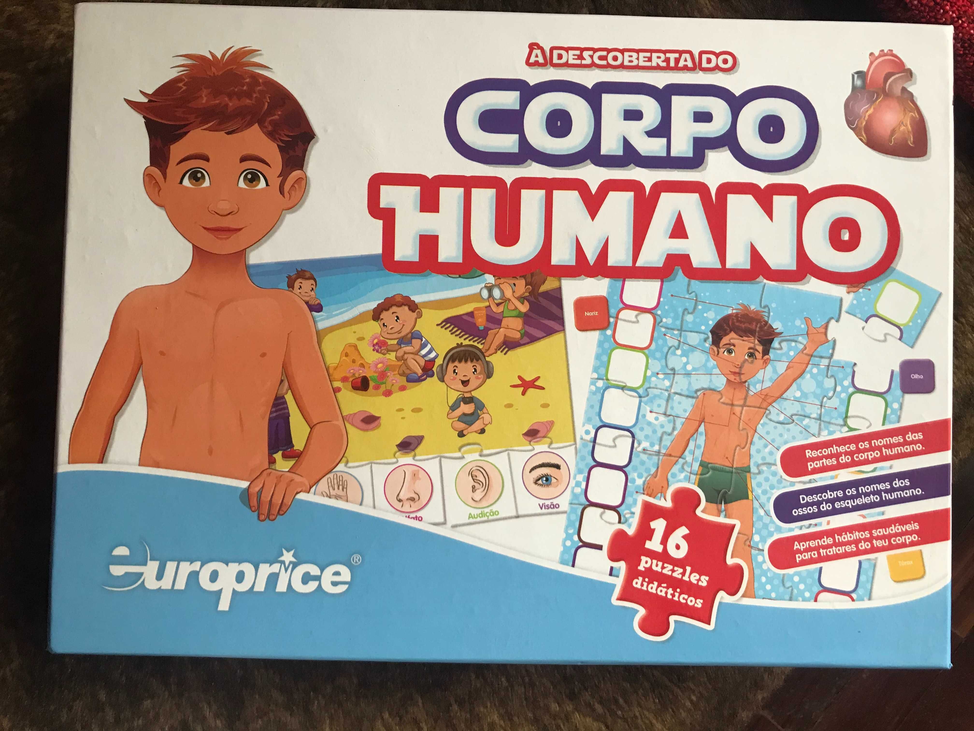 Jogo À Descoberta do Corpo Humano da Europrice