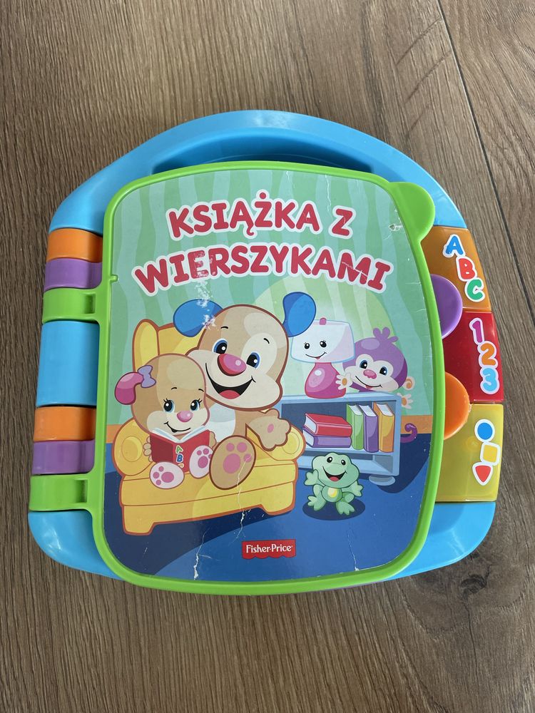 Sprzedam ksiazeczka z wierszykami fisher price