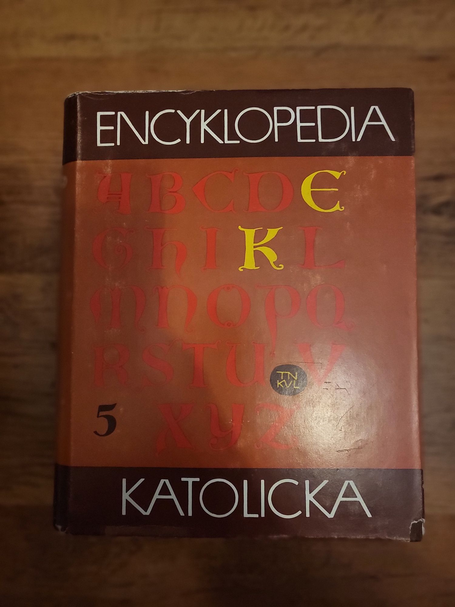 Encyklopedia katolicka 5 tomów