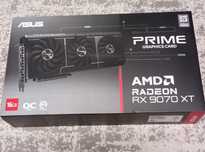 Asus Prime RX 9070 XT wersja OC 16GB kupiona 18.07.2025r.