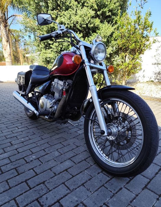 Kawasaki Vulcan 500 troco por jipe