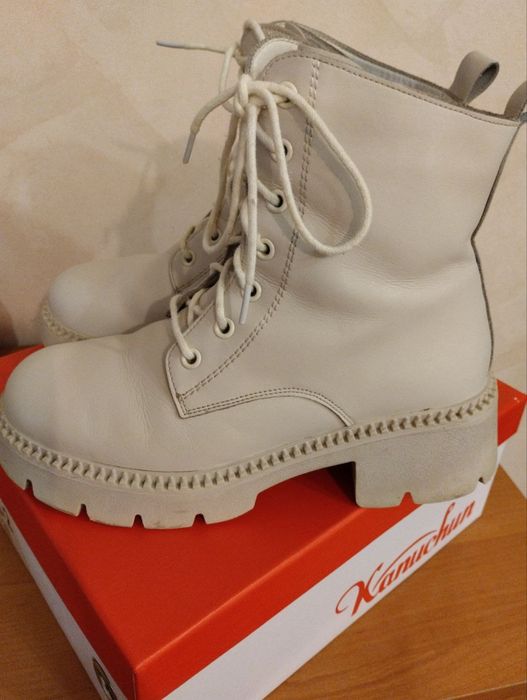 Зимние ботинки для девочки, рр. 37