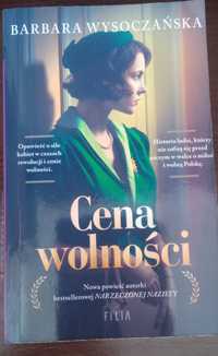 Książka "Cena wolności" Barbara Wysoczańska