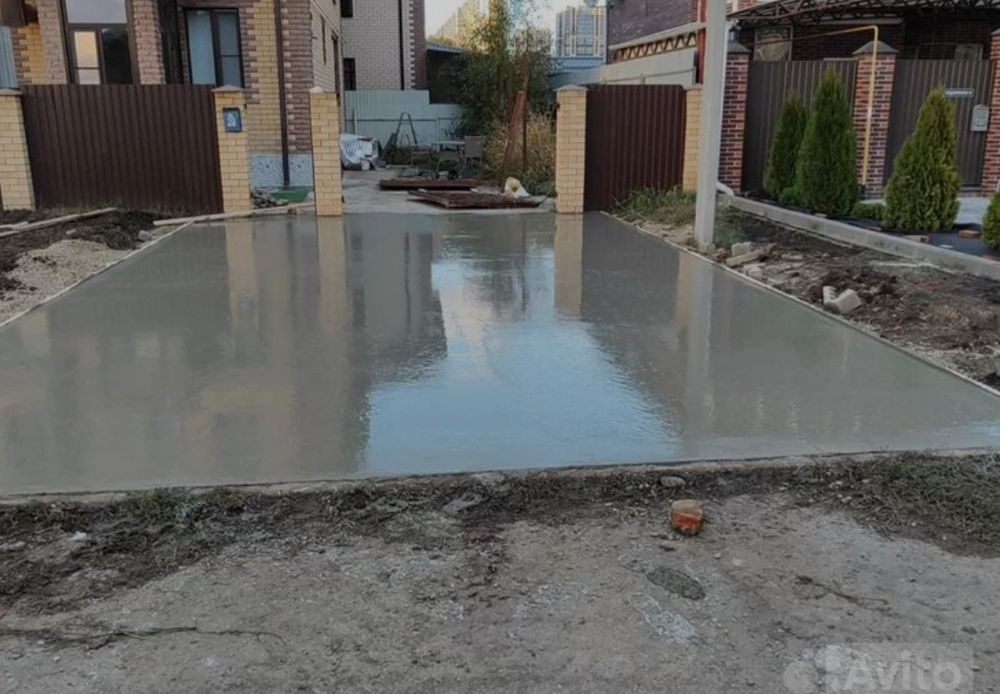 Бетоні роботи ,тераси,вимоцення фундаменти моноліт дренажі