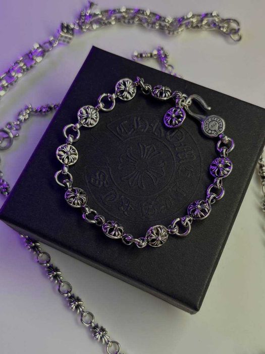 Браслет Chrome Hearts | Браслет на руку Хром Хартс | Нові
