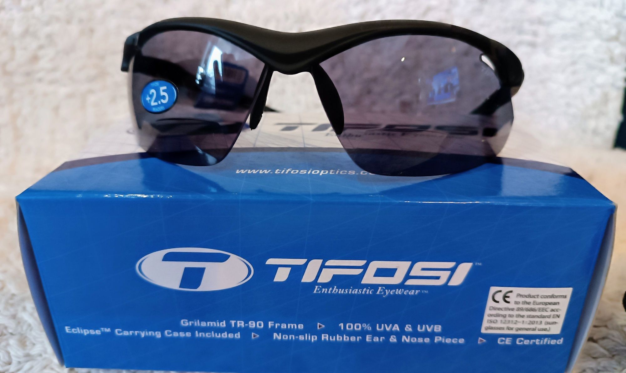 Okulary sportowe Tifosi Tyrant 2.0 typ Readers +2,5