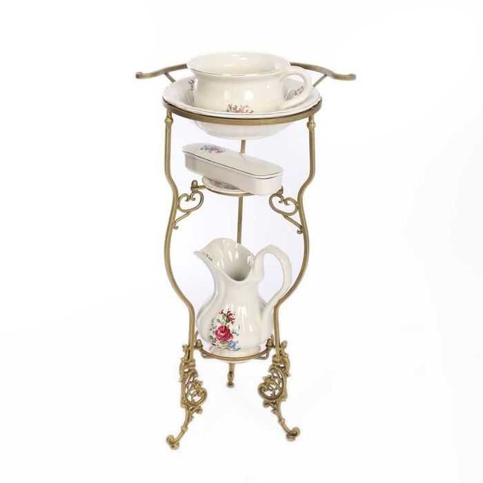 Kpl  łazienkowy porcelanowy zestaw