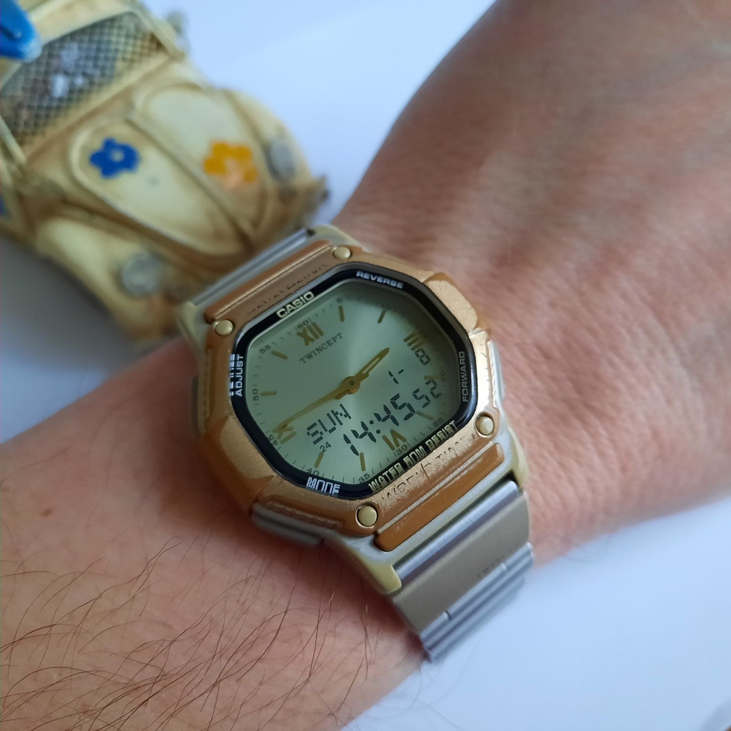 Часы Casio ABX-56 Digital Watch Floating LCD Twincept Databank. Не.